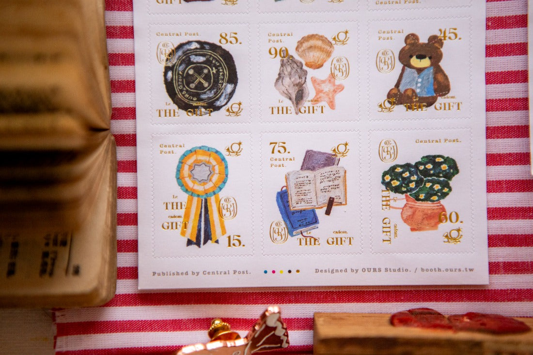 Post Stamp Stickers | The Gift