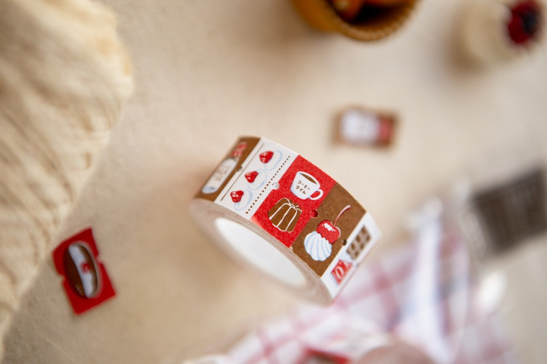 Label Sticker Roll | Afternoon Tea Time (21.5 mm)