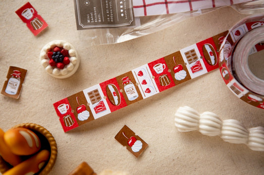 Label Sticker Roll | Afternoon Tea Time (21.5 mm)