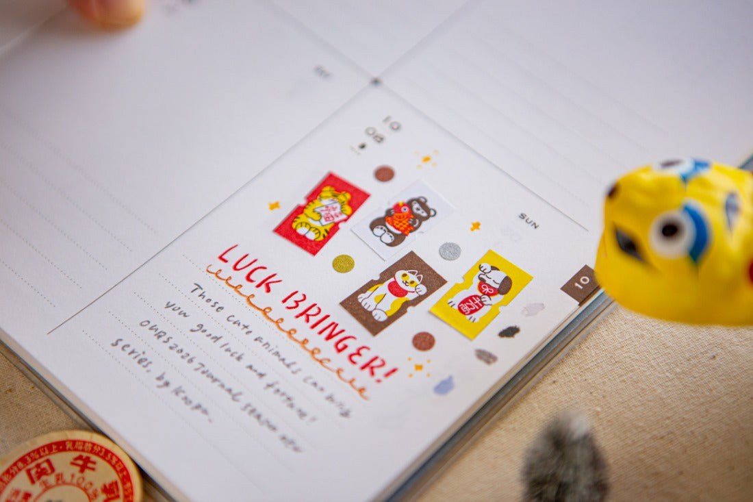 Label Sticker Roll | Little Lucky Friends (21.5 mm)