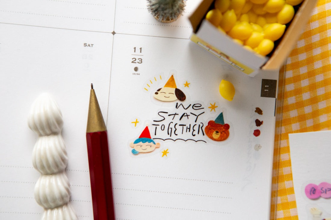 Kiss-cut PET Tape | For a Special Day (4cm)