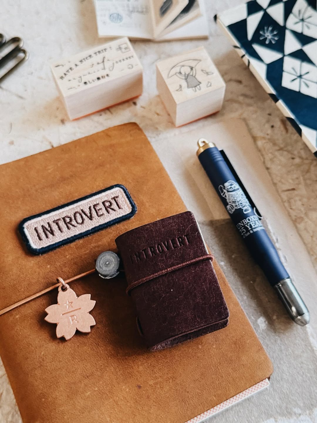 Mini Planner | Pueblo Leather: Introvert (4 colors)