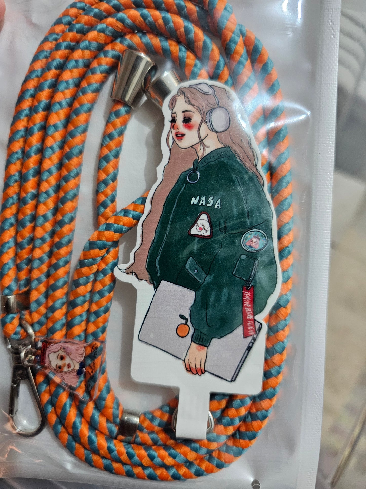 Lifestyle | music girl phone lanyard