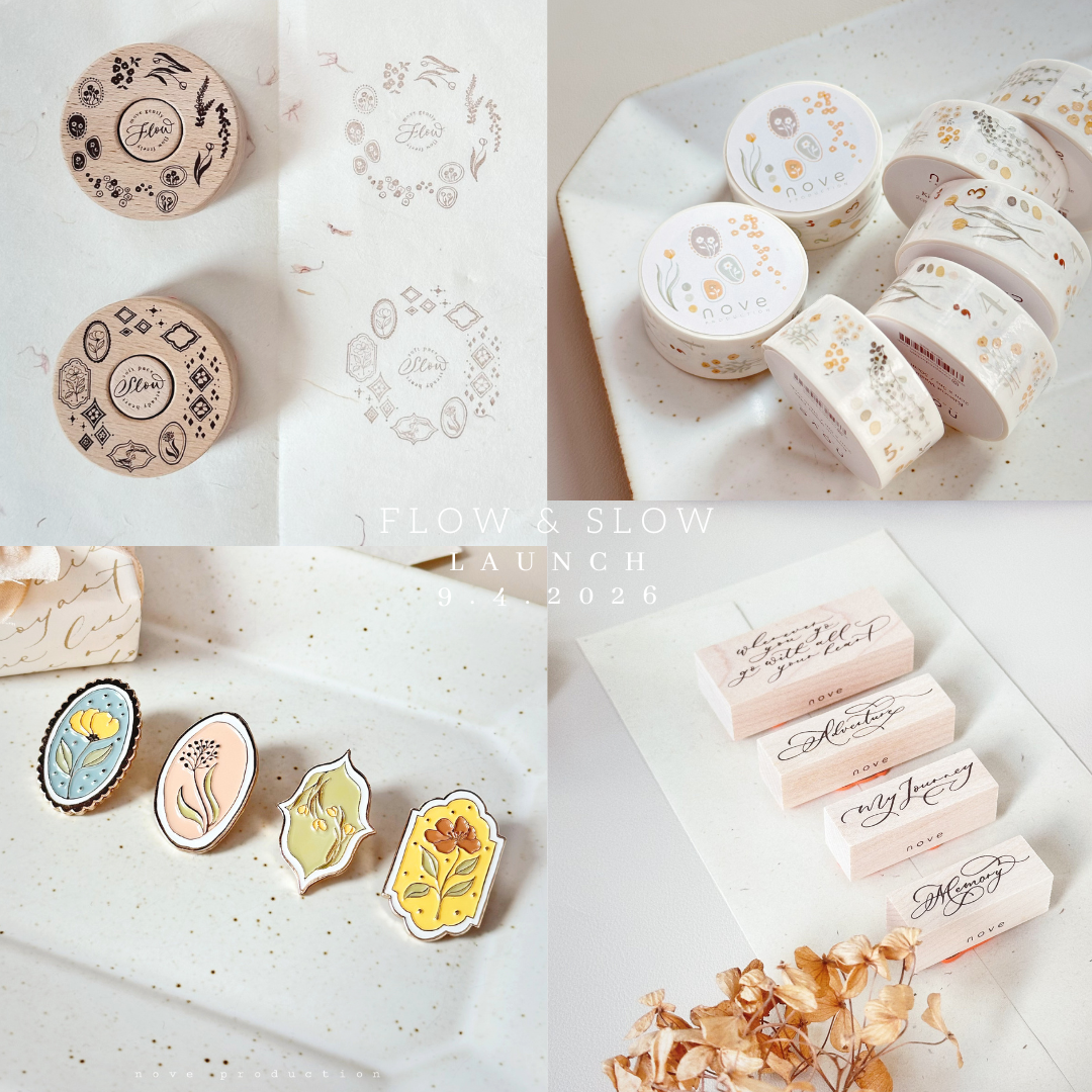 PRE ORDER: Nove Production Flow & Slow Collection