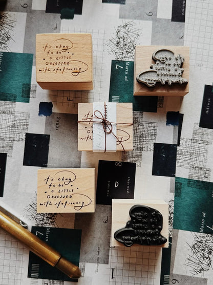Stamps | Series 1: 005 It's okay to be a little obsessed with stationery