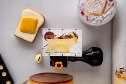 (PRE ORDER) OURS Sticker Memo Roll | Cheese Lover (5cm)