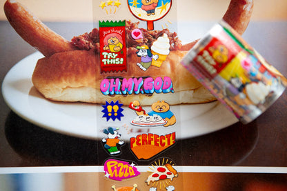 (PRE ORDER) OURS Kiss-cut PET Tape | Super Awesome Fast Food Club (5.6cm)