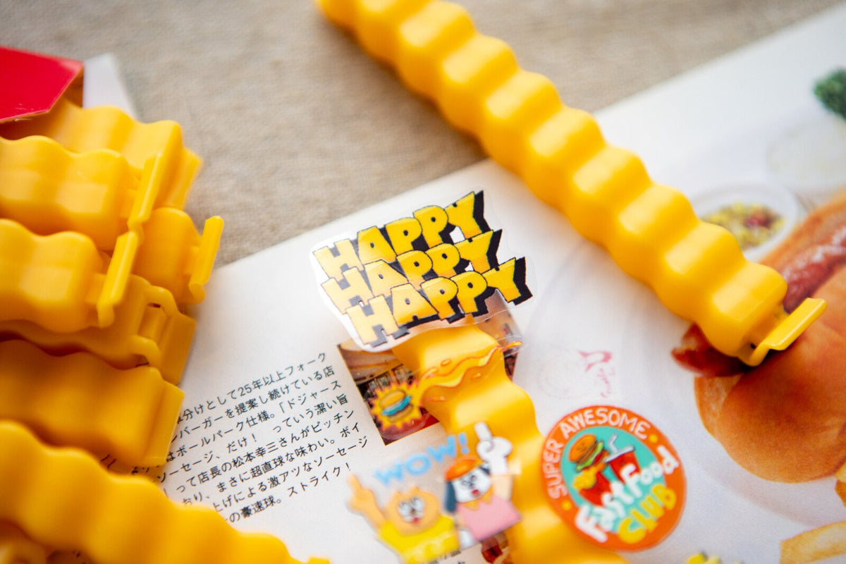 (PRE ORDER) OURS Kiss-cut PET Tape | Super Awesome Fast Food Club (5.6cm)