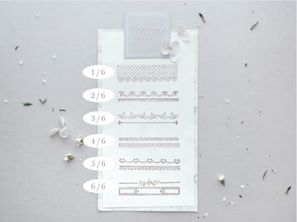 (PRE ORDER) Stamps | Blooming Soul (6 designs/sets)