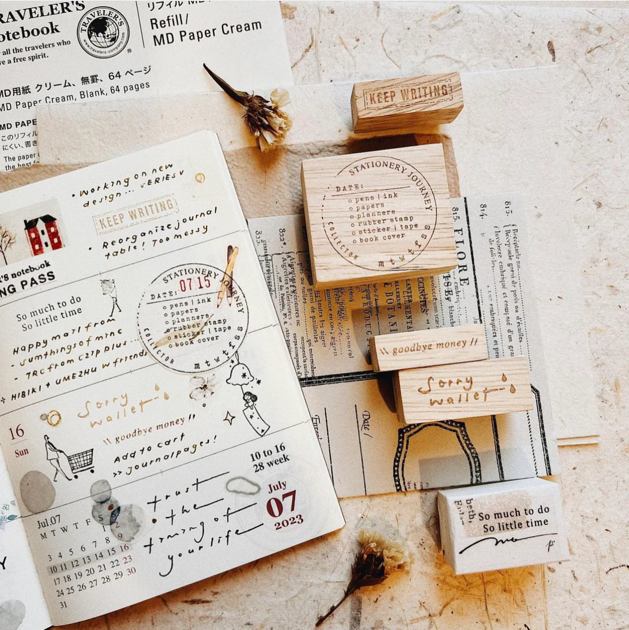 Stamps | Stationery Traveler Series 5: 035 / 036(a) / 036(b) / 037(a) / 037(b) / 038(a) / 038(b) / 039(a)