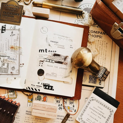 Stamps | Stationery Traveler Series 5: 035 / 036(a) / 036(b) / 037(a) / 037(b) / 038(a) / 038(b) / 039(a)