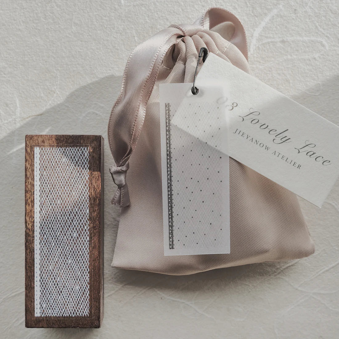 (PRE ORDER) Stamps | Lovely Lace (with pouch) (3 designs/sets)