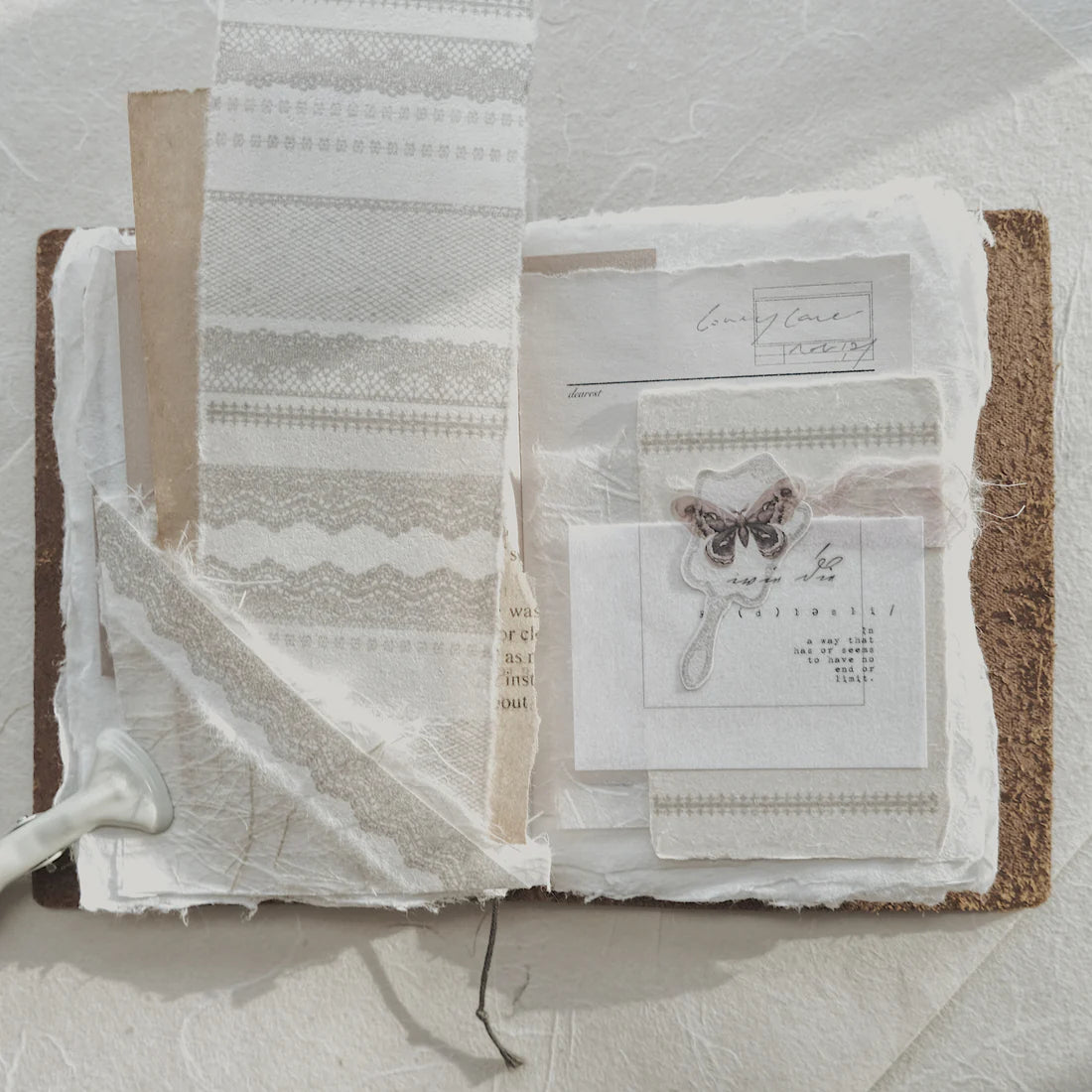 (PRE ORDER) Stamps | Lovely Lace (with pouch) (3 designs/sets)