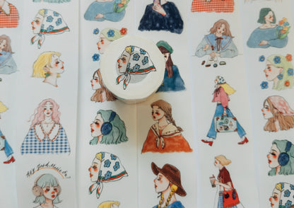 Washi Tape | Elegant Travel & Sweet Life (5cm)
