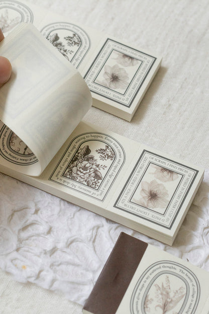 Letter Pad | Blooming Aura - Perfume Label