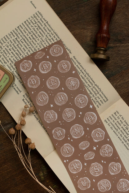 Die-cut Paper Tape | A–Z Wax Seal Stickers (7cm)