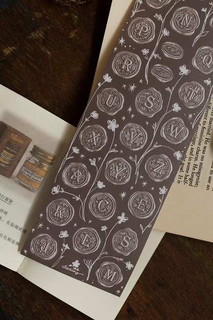 Die-cut Paper Tape | A–Z Wax Seal Stickers (7cm)