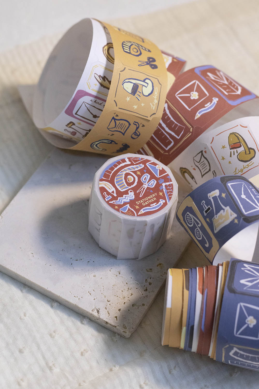 Die-cut Paper Tape | a kind of cafe collab: Stationery Gather (3.5cm)