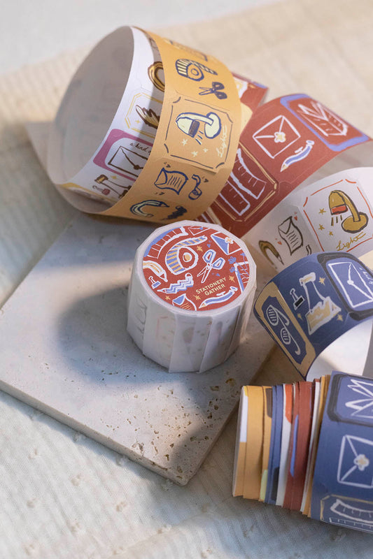 Die-cut Paper Tape | a kind of cafe collab: Stationery Gather (3.5cm)