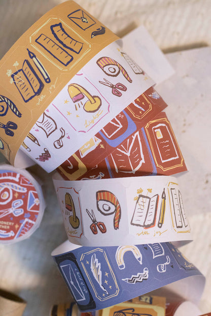 Die-cut Paper Tape | a kind of cafe collab: Stationery Gather (3.5cm)