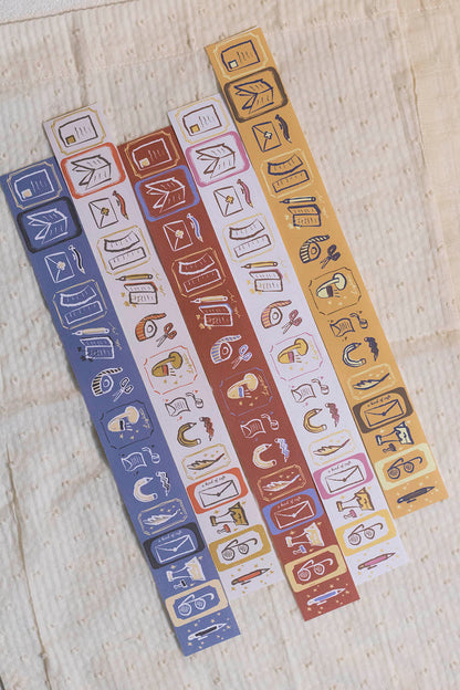 Die-cut Paper Tape | a kind of cafe collab: Stationery Gather (3.5cm)