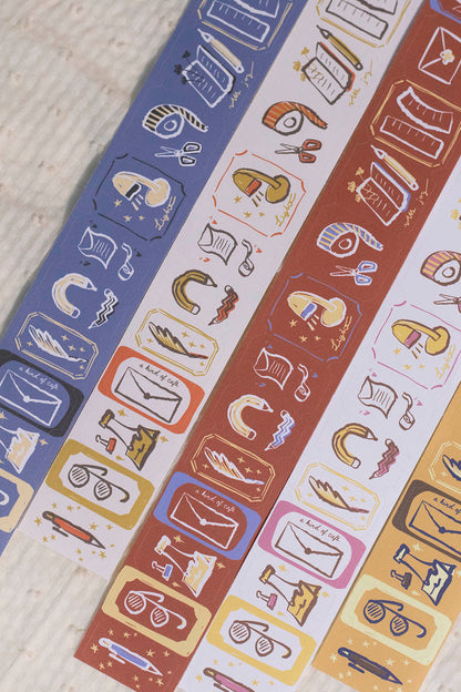 Die-cut Paper Tape | a kind of cafe collab: Stationery Gather (3.5cm)
