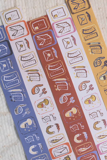 Die-cut Paper Tape | a kind of cafe collab: Stationery Gather (3.5cm)