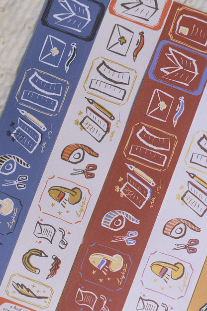 Die-cut Paper Tape | a kind of cafe collab: Stationery Gather (3.5cm)