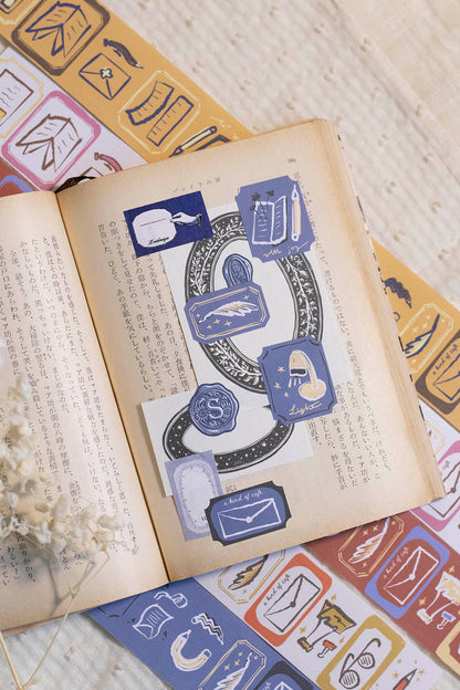 Die-cut Paper Tape | a kind of cafe collab: Stationery Gather (3.5cm)