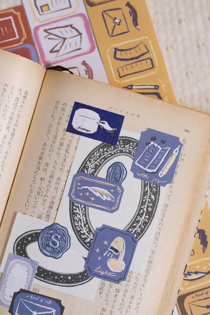 Die-cut Paper Tape | a kind of cafe collab: Stationery Gather (3.5cm)