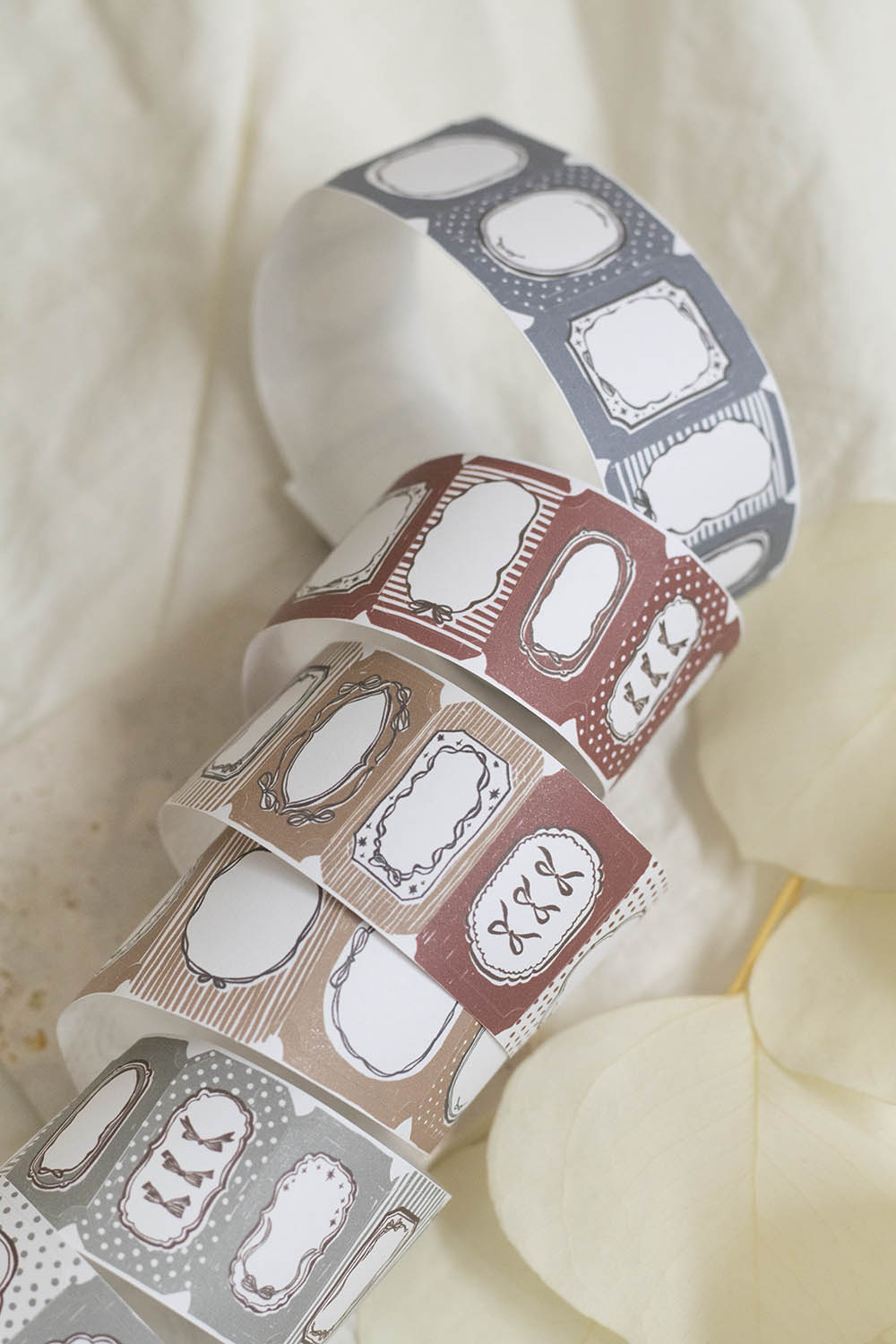 Die-cut Paper Tape | French Bow (3.5cm)