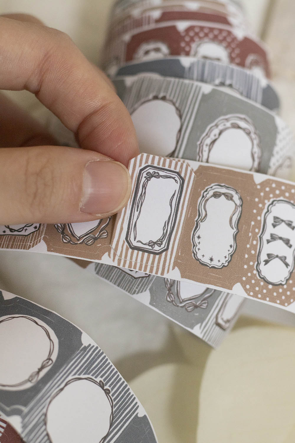 Die-cut Paper Tape | French Bow (3.5cm)
