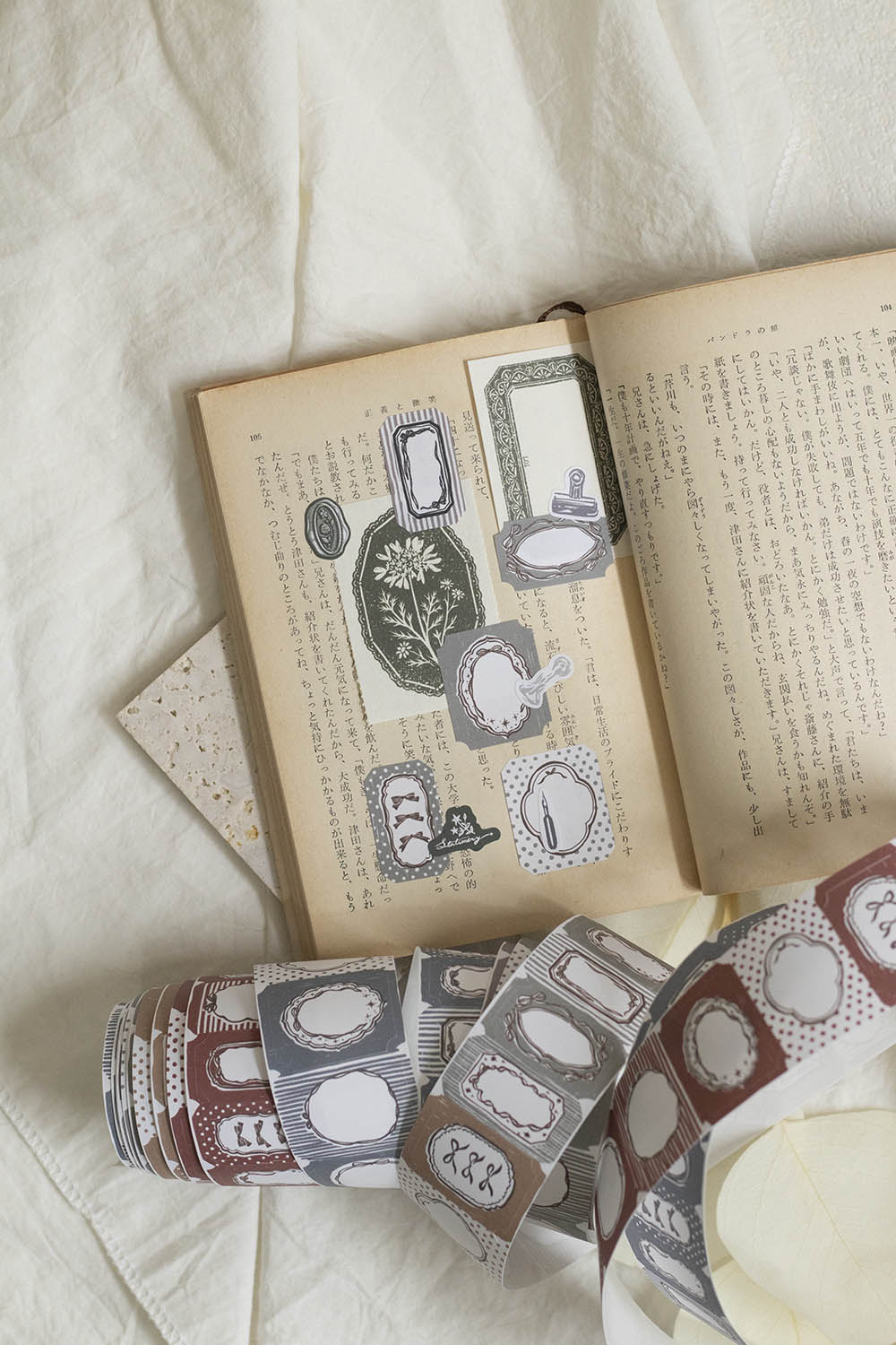 Die-cut Paper Tape | French Bow (3.5cm)