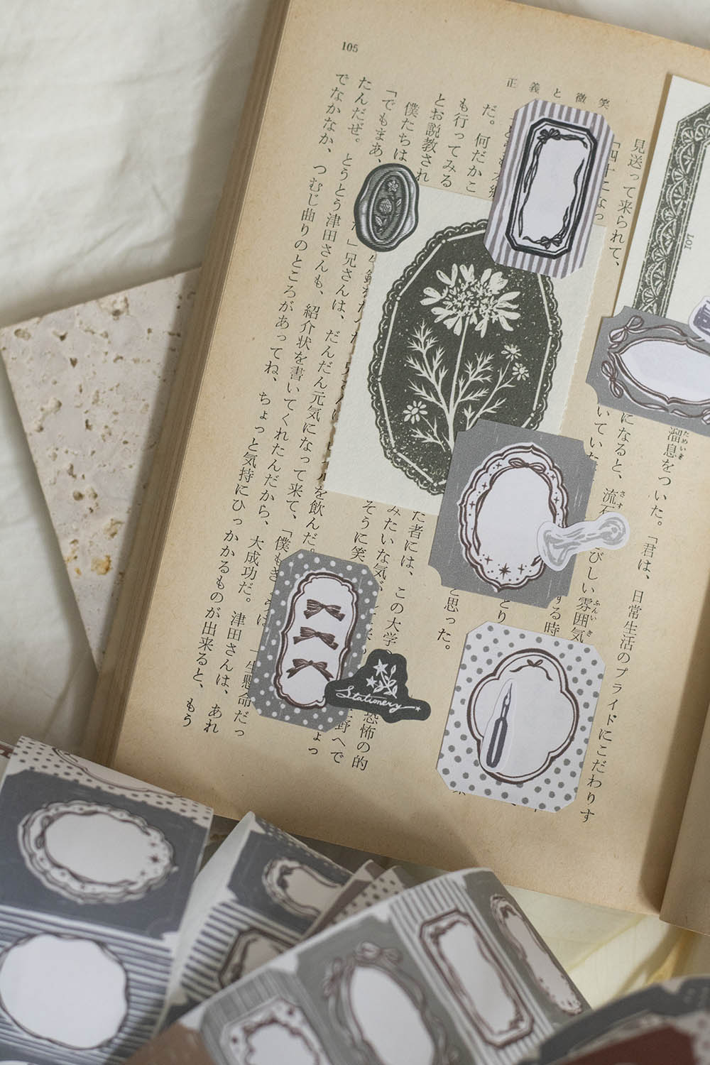 Die-cut Paper Tape | French Bow (3.5cm)