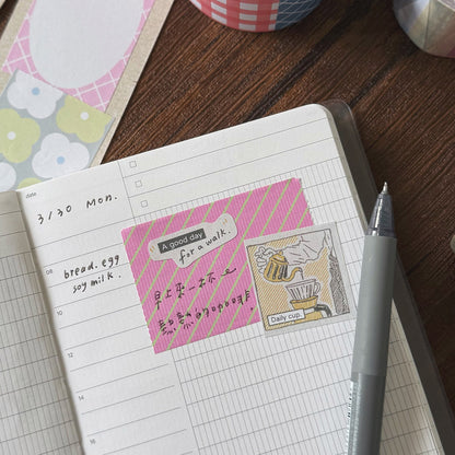 Sticky Note Roll | Creamy Picnic Day (4cm)