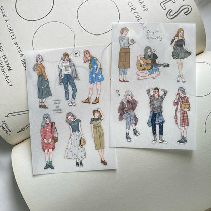 Transfer Stickers | Girls