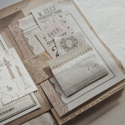 (PRE ORDER) Stamps | Lovely Lace (with pouch) (3 designs/sets)