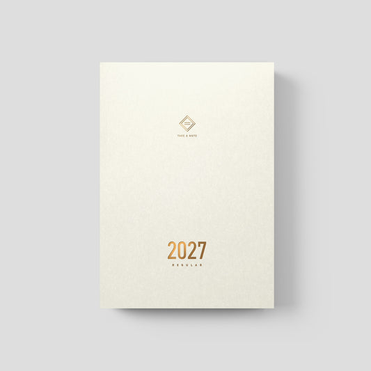 (PRE ORDER) Take A Note | 2027 REGULAR PLANNER - English ver. A5