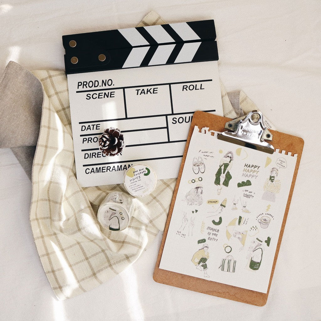 Washi Tape | My Color - Yellow & Green (3cm)