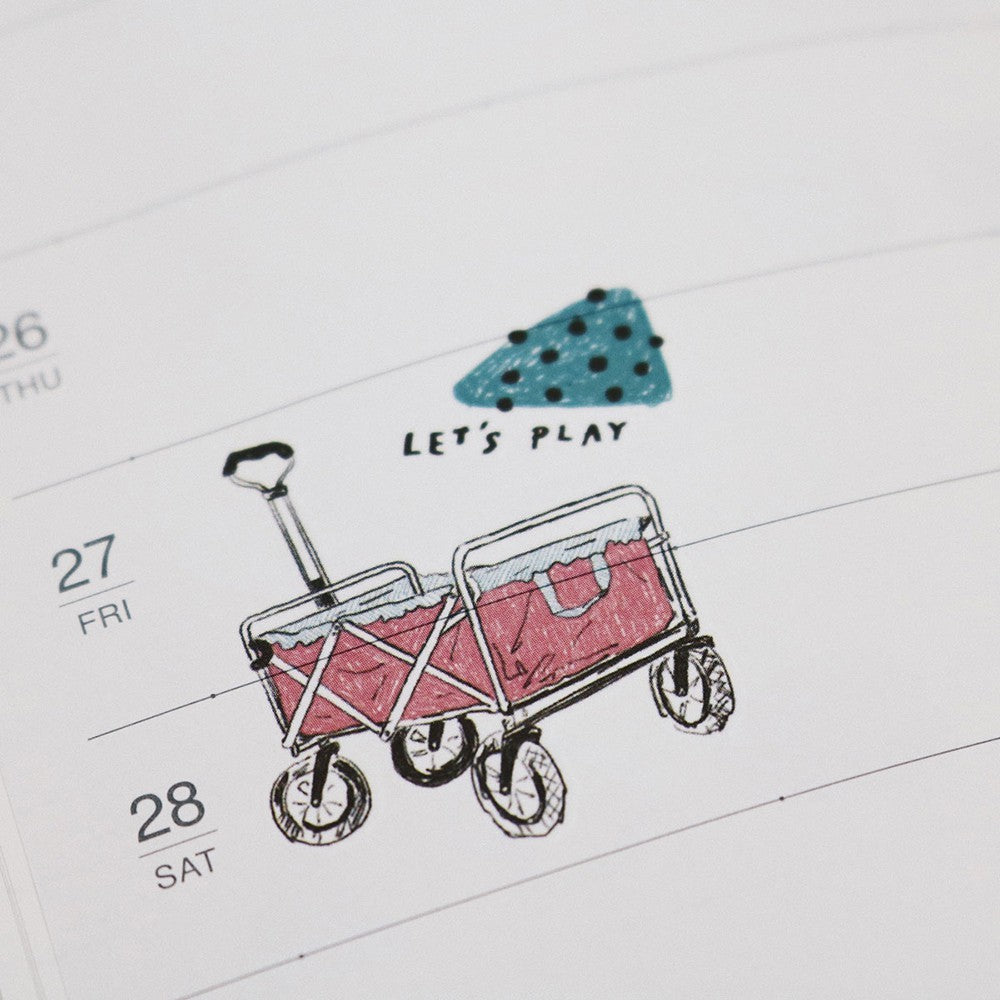Transfer Stickers | My Color - Pink & Blue