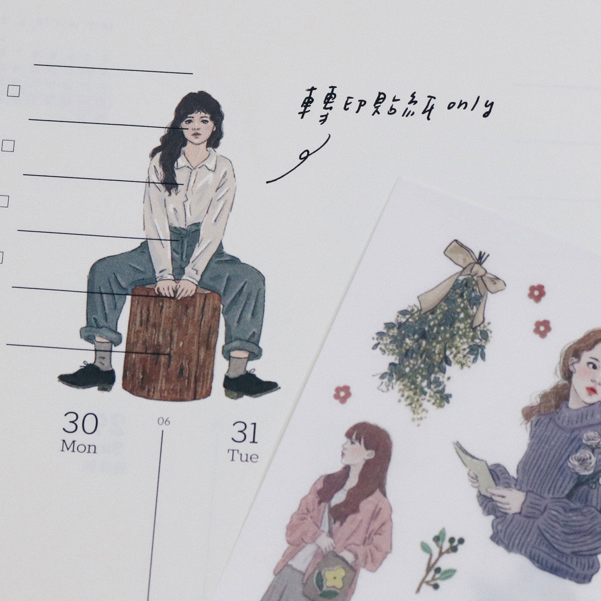 Transfer Stickers | #Flowerholic