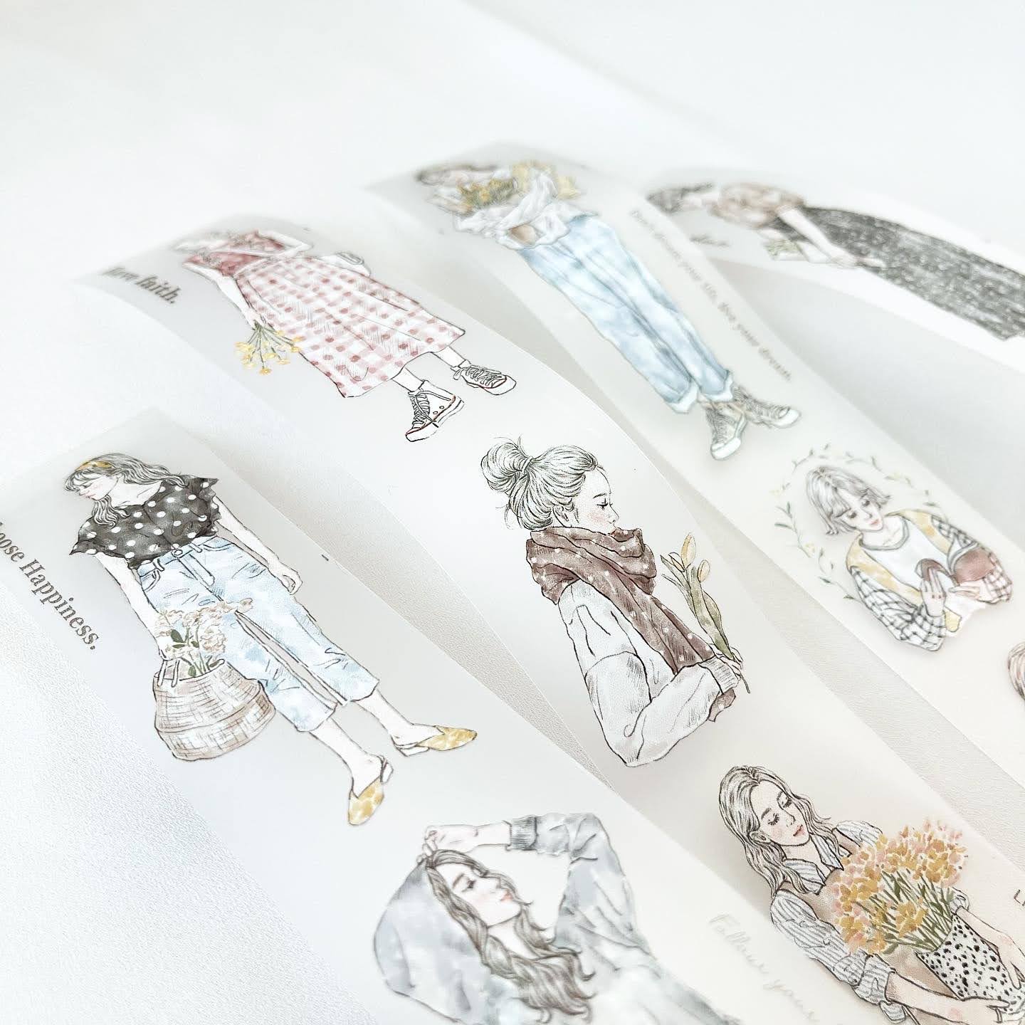 Matte PET Tape | She (3.5cm)