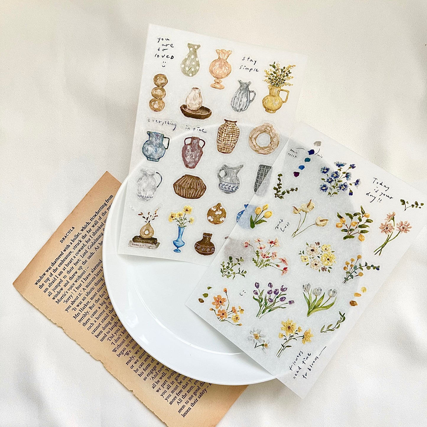Transfer Stickers | Floral