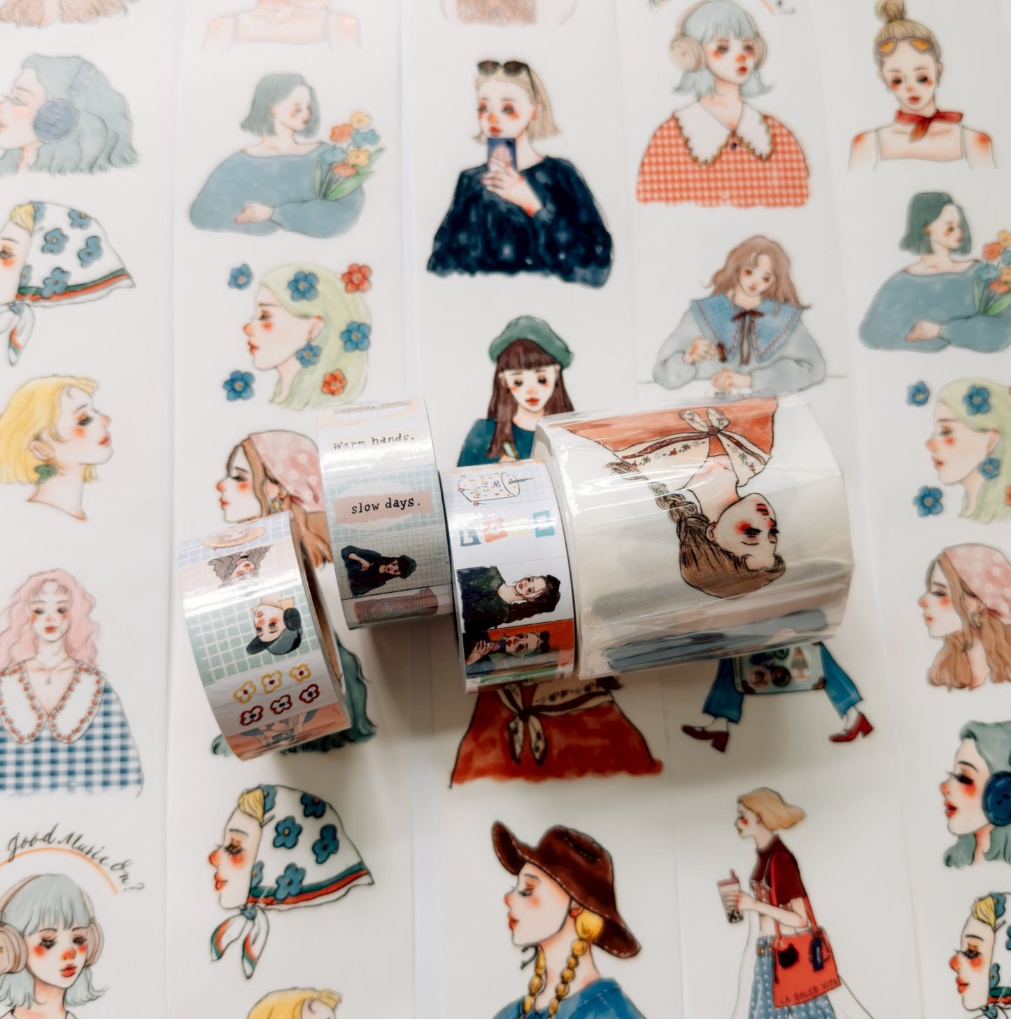 Washi Tape | Elegant Travel & Sweet Life (5cm)