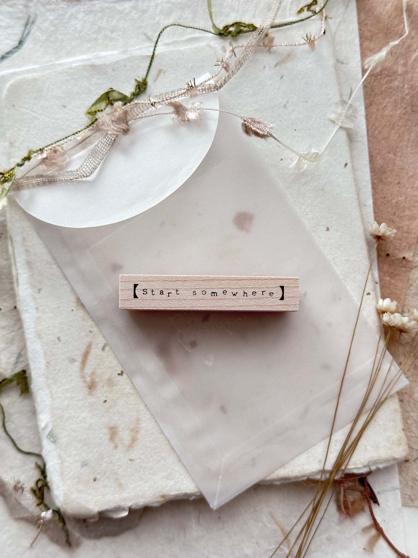 Stamps | Tiny Things: Simple Words (with variants)