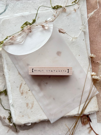 Stamps | Tiny Things: Simple Words (with variants)