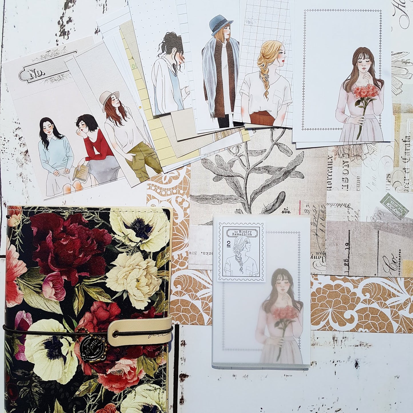 Note Paper Set | Love Story