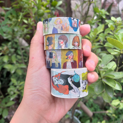 Washi Tape | Line up randomly (1.5cm)