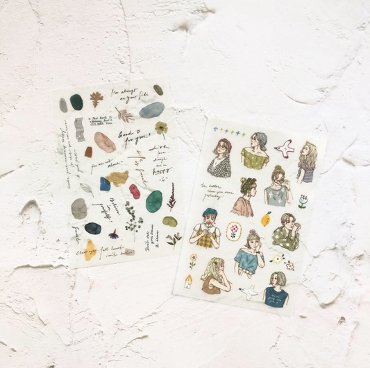 Transfer Stickers | Color Block