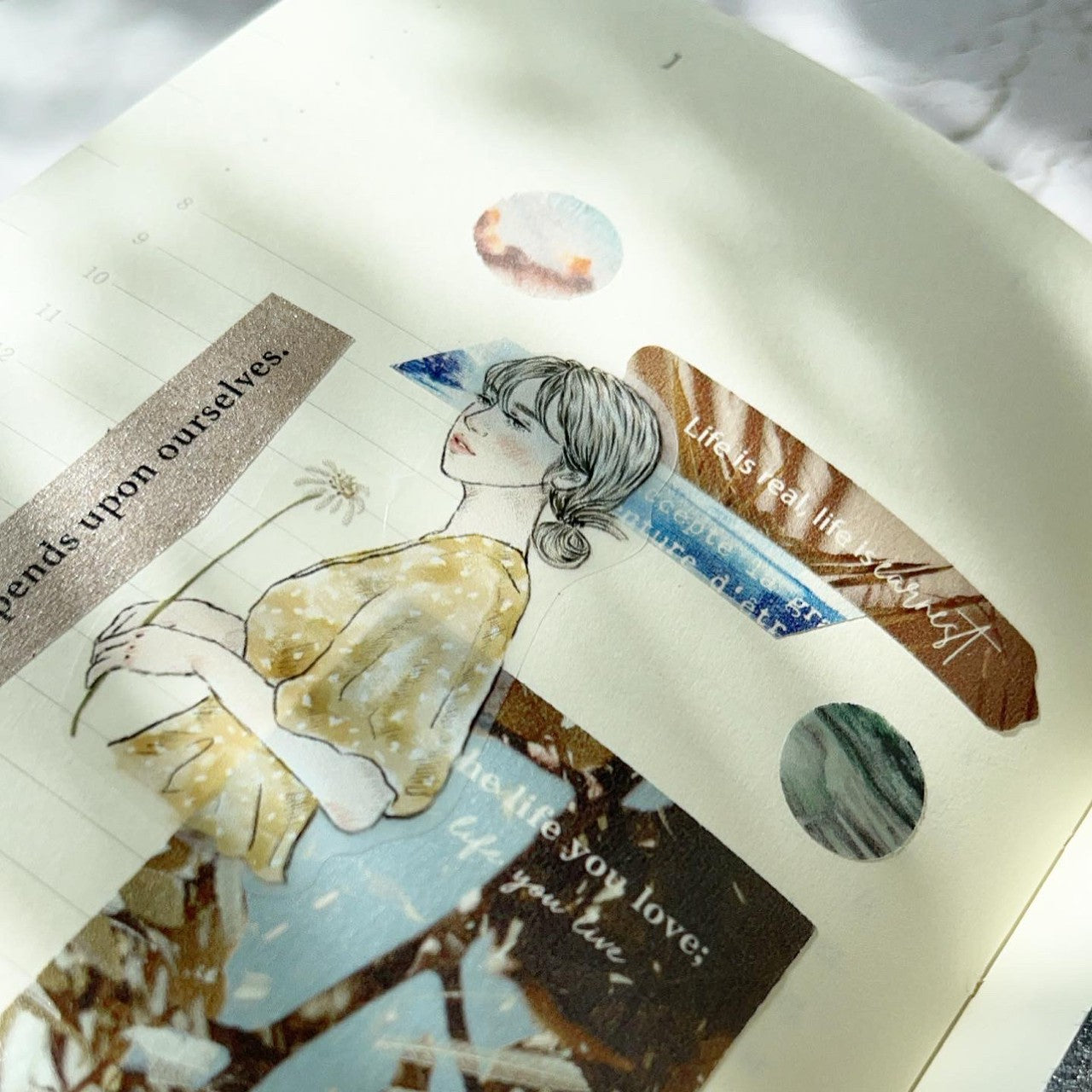 Matte PET Tape | She (3.5cm)